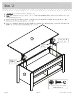 Предварительный просмотр 16 страницы Sauder Dakota Pass 424120 Manual