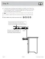 Предварительный просмотр 20 страницы Sauder Edge Water 408696 Manual