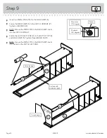 Предварительный просмотр 14 страницы Sauder Edge Water 419401 Manual