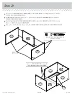 Предварительный просмотр 29 страницы Sauder Edge Water 419401 Manual