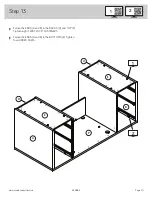 Предварительный просмотр 19 страницы Sauder Englewood 426484 Manual