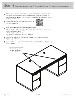 Предварительный просмотр 20 страницы Sauder Englewood 426484 Manual