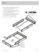 Предварительный просмотр 27 страницы Sauder Englewood 426484 Manual