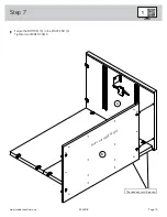 Предварительный просмотр 13 страницы Sauder Englewood 426908 Manual