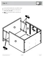 Предварительный просмотр 15 страницы Sauder Englewood 426908 Manual