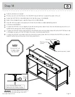 Предварительный просмотр 19 страницы Sauder Entertainment Credenza 412922 Instruction Booklet