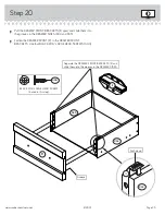 Предварительный просмотр 25 страницы Sauder Entertainment Credenza 412922 Instruction Booklet