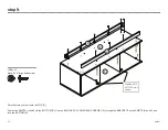 Preview for 15 page of Sauder entertainment credenza 423337 Assembly Instructions Manual