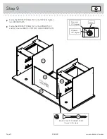 Предварительный просмотр 14 страницы Sauder Executive Desk 408289 Instruction Booklet