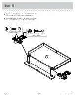 Предварительный просмотр 20 страницы Sauder Executive Desk 408289 Instruction Booklet