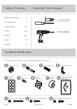 Предварительный просмотр 34 страницы Sauder Hammond 423531 Manual