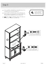 Предварительный просмотр 44 страницы Sauder Hammond 423531 Manual