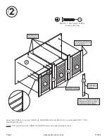 Предварительный просмотр 6 страницы Sauder Harbor View 415002 Assembly Instructions Manual