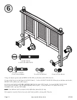 Предварительный просмотр 10 страницы Sauder Harbor View 415002 Assembly Instructions Manual