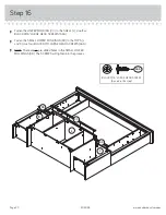 Предварительный просмотр 20 страницы Sauder Harvest Mill 404963 Manual