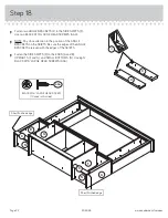 Предварительный просмотр 22 страницы Sauder Harvest Mill 404963 Manual