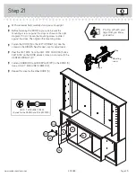 Предварительный просмотр 25 страницы Sauder Harvest Mill 404963 Manual