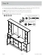 Предварительный просмотр 28 страницы Sauder Harvest Mill 404963 Manual