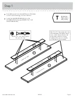 Предварительный просмотр 5 страницы Sauder Harvey Park 421933 Nstructions Booklet