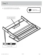 Предварительный просмотр 7 страницы Sauder Harvey Park 421933 Nstructions Booklet