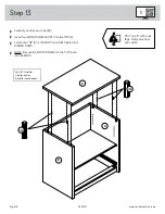 Preview for 18 page of Sauder Harvey Park Lateral File 426510 Manual