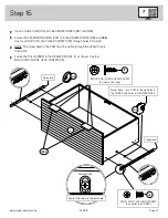 Preview for 21 page of Sauder Harvey Park Lateral File 426510 Manual