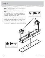 Предварительный просмотр 10 страницы Sauder Heritage Hill 109872 Instruction Booklet