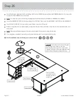 Предварительный просмотр 30 страницы Sauder Heritage Hill 109872 Instruction Booklet