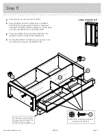 Предварительный просмотр 17 страницы Sauder HomePlus 422428 Instruction Booklet