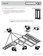 Предварительный просмотр 24 страницы Sauder HomePlus 422428 Instruction Booklet