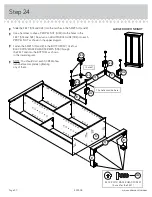 Предварительный просмотр 30 страницы Sauder HomePlus 422428 Instruction Booklet