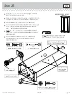 Предварительный просмотр 31 страницы Sauder HomePlus 422428 Instruction Booklet