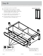 Предварительный просмотр 34 страницы Sauder HomePlus 422428 Instruction Booklet