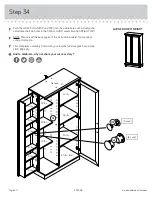 Предварительный просмотр 40 страницы Sauder HomePlus 422428 Instruction Booklet