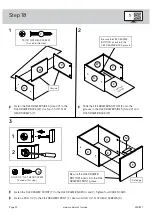 Предварительный просмотр 22 страницы Sauder International Lux 430877 Instruction Booklet