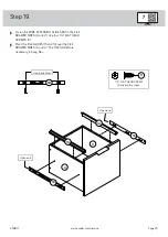 Предварительный просмотр 23 страницы Sauder International Lux 430877 Instruction Booklet