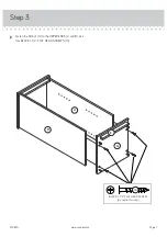 Предварительный просмотр 7 страницы Sauder Linen Tower 414819 Manual