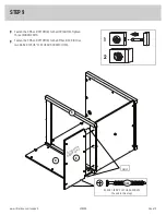 Предварительный просмотр 13 страницы Sauder Litter Box Credenza Manual