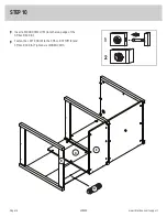 Предварительный просмотр 14 страницы Sauder Litter Box Credenza Manual