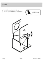 Предварительный просмотр 8 страницы Sauder litterbox 427333 Manual