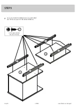 Предварительный просмотр 10 страницы Sauder litterbox 427333 Manual