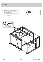 Предварительный просмотр 12 страницы Sauder litterbox 427333 Manual