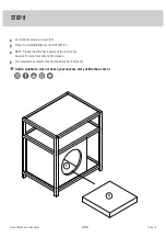 Предварительный просмотр 13 страницы Sauder litterbox 427333 Manual