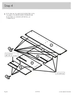 Предварительный просмотр 8 страницы Sauder Mates Bed 423003 Instruction Booklet