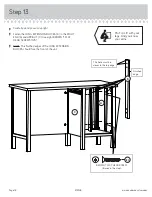 Предварительный просмотр 18 страницы Sauder New Grange 419128 Instruction Booklet