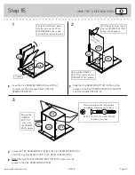 Предварительный просмотр 21 страницы Sauder New Grange 419128 Instruction Booklet