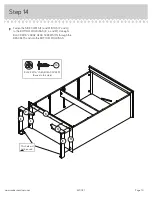 Предварительный просмотр 19 страницы Sauder New Grange 420021 Manual