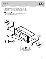 Предварительный просмотр 23 страницы Sauder New Grange 420021 Manual