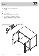 Preview for 15 page of Sauder North Avenue 420035 Manual