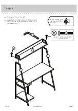 Предварительный просмотр 11 страницы Sauder North Avenue 424933 Instruction Booklet